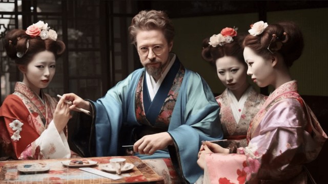 «Они не ломаются, как русские»: Чехов был без ума от японок в постели. Чем они поразили великого писателя