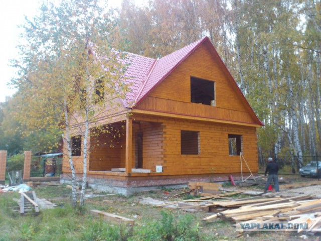 Строительство дачи.
