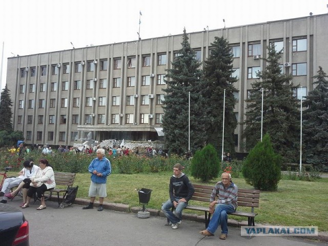 Жители Славянска и Краматорска с радостью