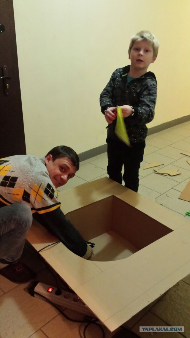 Как я новогодний камин срукожопил.