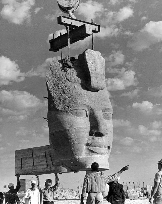 Спасение Храма Рамсеса II в фотографиях