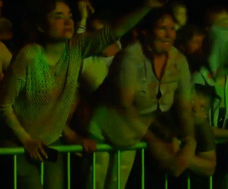 На концерте Михайлова