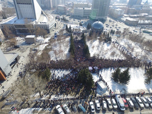 Задержания происходят на антикоррупционных акциях «Он нам не Димон»