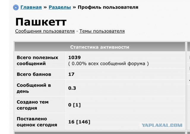 Нужен ли ЯПу Пашкет ?