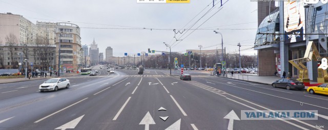 ДТП Москва ТЦ Европейский