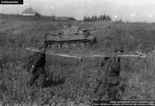 2.SS-Panzer Division "Das Reiсh" в хуторе Яхонтов под Белгородом: 5 июля 1943 г, 6 часов утра