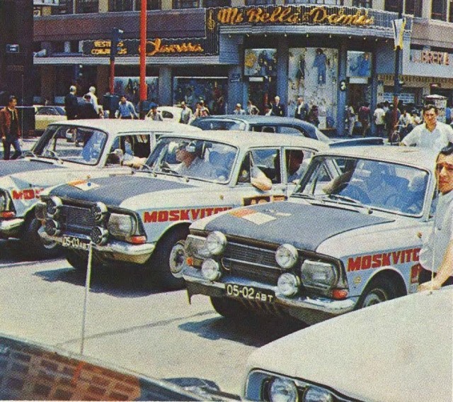 Легенда ралли Москвич-412