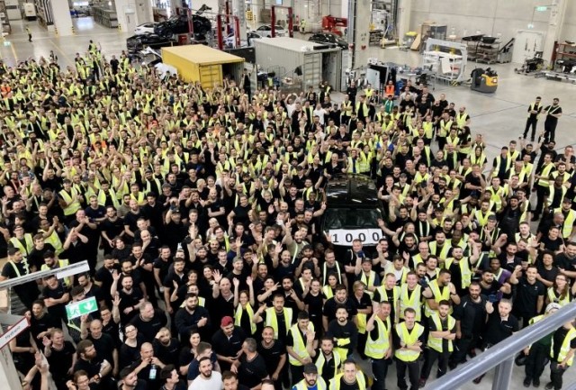 Предприятие Tesla в Германии начало выпускать по тысяче электромобилей в неделю