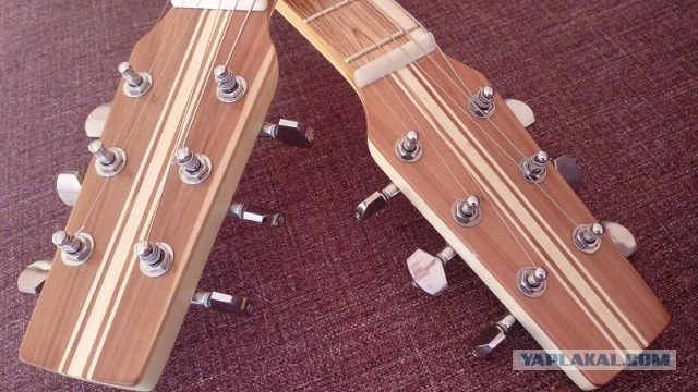 Гитара из бревна