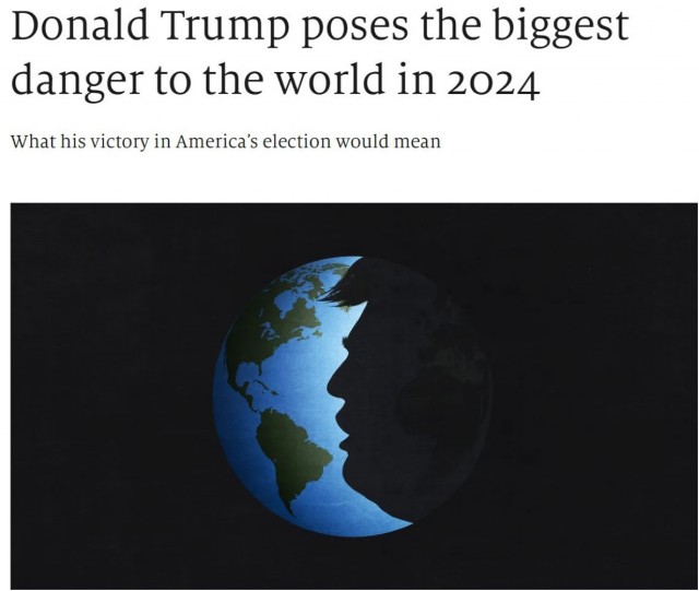 Дональд Трамп представляет самую большую опасность для мира в 2024 году