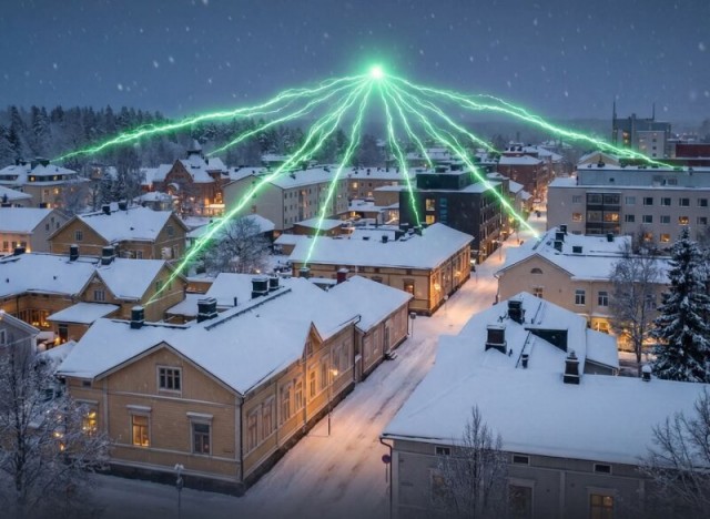 В Финляндии научились передавать энергию по воздуху без проводов.