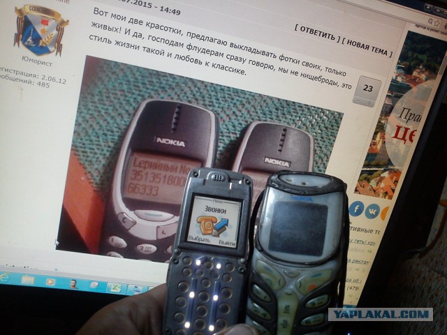 У кого есть Nokia 3310? Устроим междусобойчик?