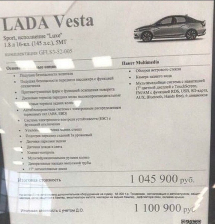 Честный отчет по Весте