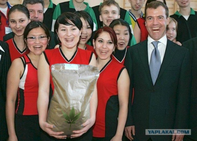 Фотожаба: Медведев и спорт