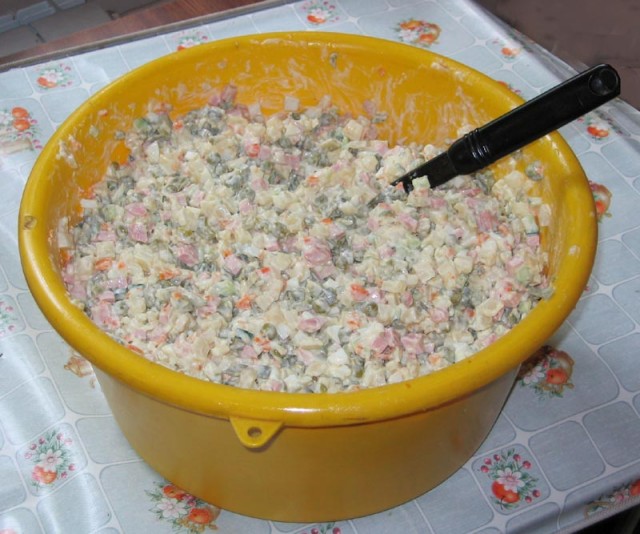 Русский салат «Шьюба»