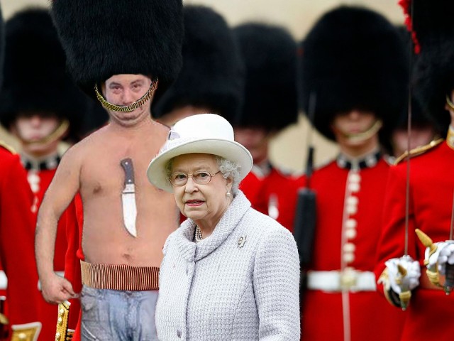 Фотожаба "Грозный пузан"