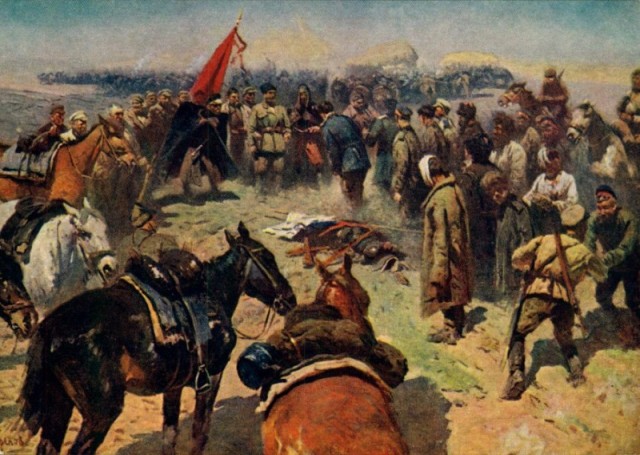 Гражданская война 1918—1920 годов в 20 картинах Митрофана Грекова
