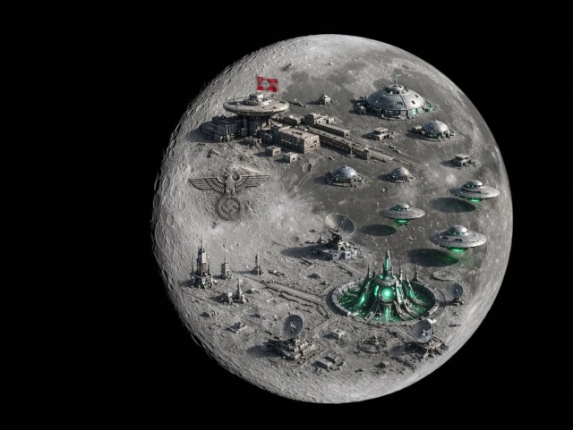 NASA показало свежий снимок тёмной стороны Луны