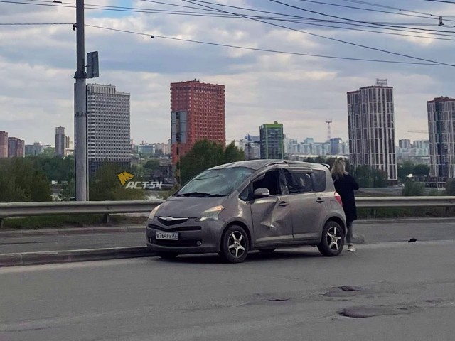 Массовая авария произошла в Новосибирске
