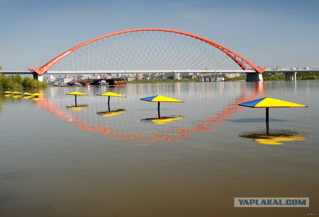 Половодье в горной местности