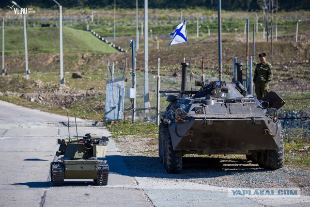 Видео испытаний боевого робота «Нерехта»