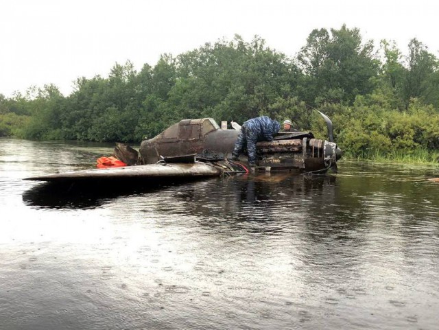 В России «выловили» штурмовик Ил-2