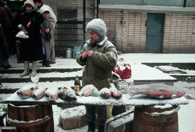 1991. Москва в объективе западных корреспондентов