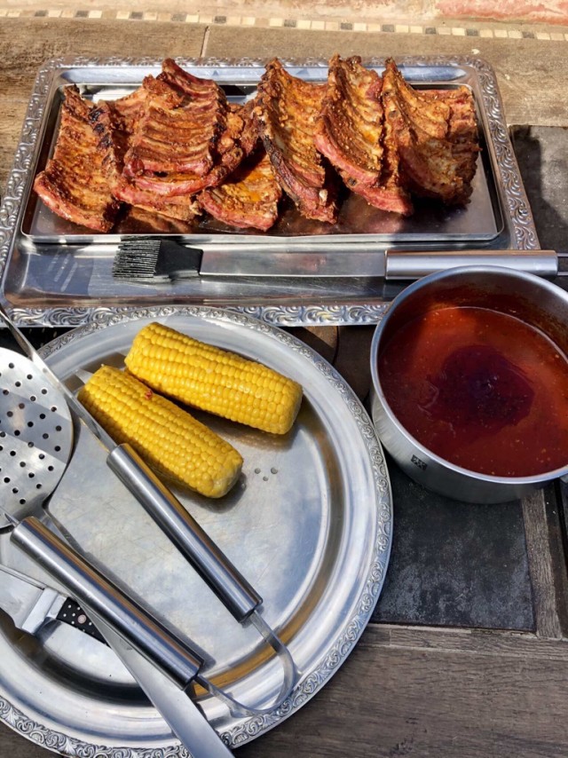 Ребрышки BBQ остро-сладкие