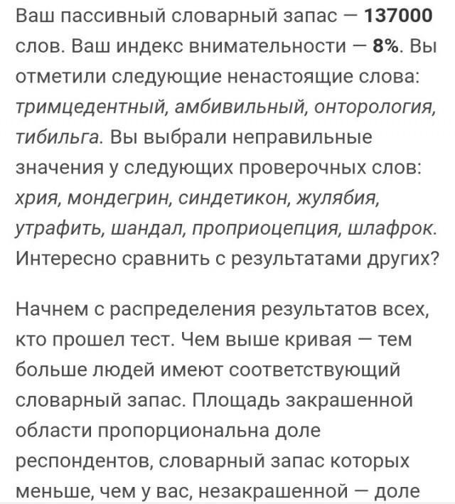 Тест: сколько слов русского языка вы знаете?