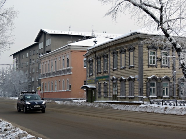 Иркутск с высоты птичьего полета