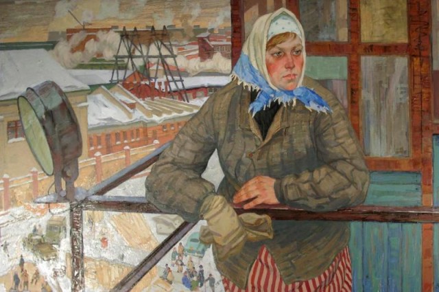 Труд в живописи СССР