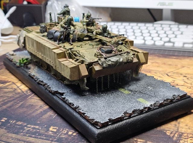 Рукоделия пост. 1/35. БМП-3. Диорама
