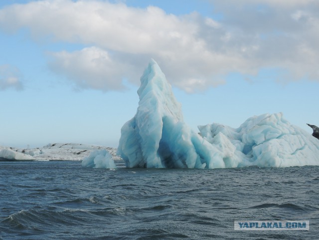 Редчайшее фото перевернутого айсберга