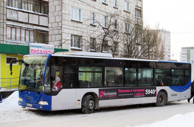 Автобус горит. Пермь.