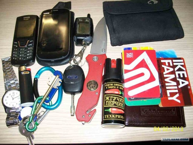 Кто что носит в карманах