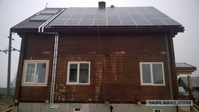 Перевести дом на солнечную энергию