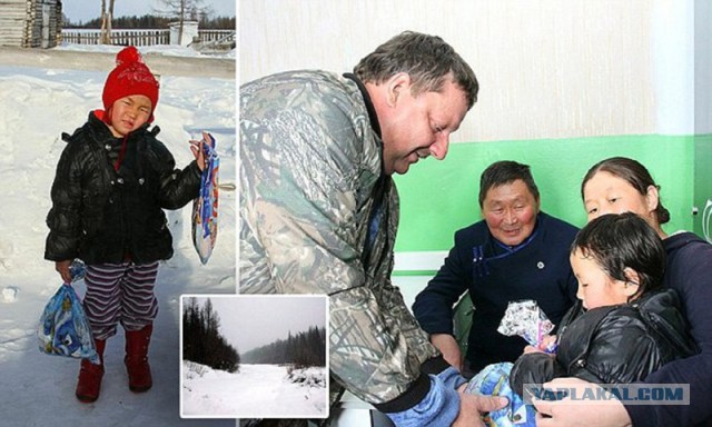 4-летняя девочка привела помощь к родным через зимнюю тайгу!