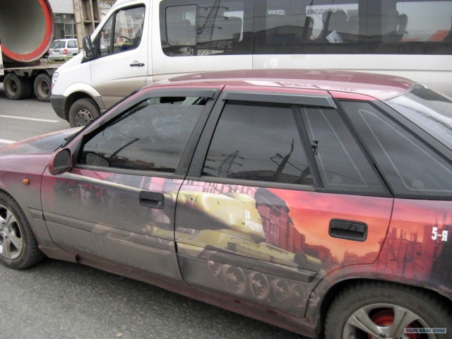 Аэрография автомобиля