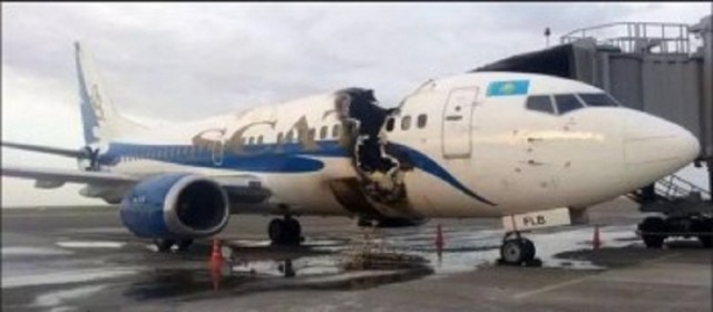 Самолет компании Bek Air разбился в Казахстане