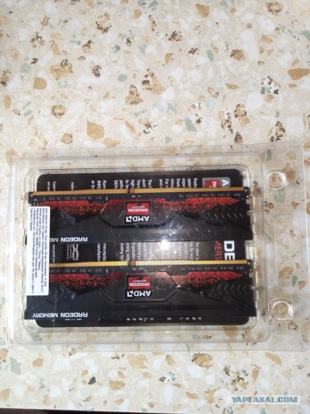 Продам DDR4 2x8 gb