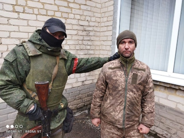 Приунывший нацик ВСУ