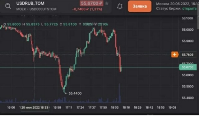 Валюту некуда девать. Это абсолютно идиотская ситуация