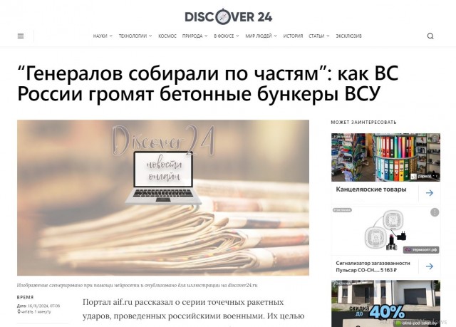 «ВД»: Нанесен удар по бункеру под Сумами, где Зеленский проводил совещание