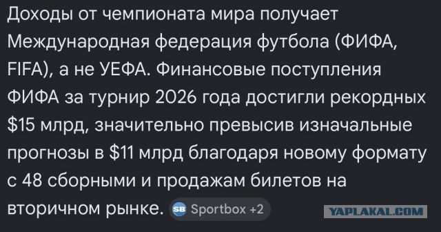 Сборная Испании стала чемпионом мира  по футболу 2026 года