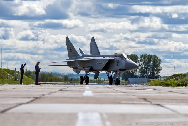 МиГи-31 на авиабазе Сокол в Перми