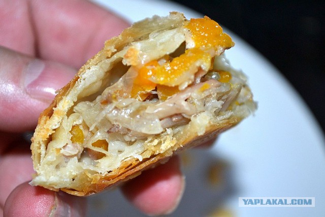 Узбекская кухня. Самса слоеная