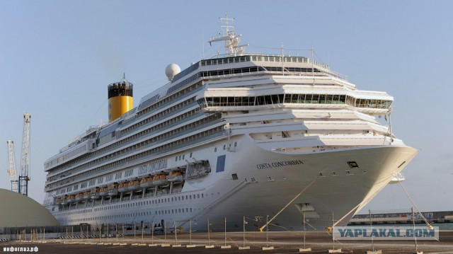 Лайнер Costa Concordia: взгляд изнутри