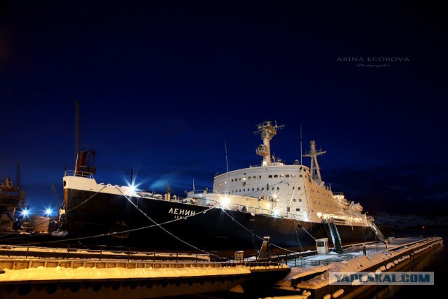 Полярная ночь в Мурманске