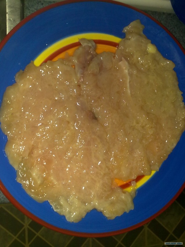 Грибы с мясом под сыром,