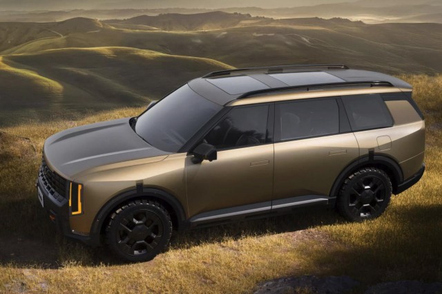 Новый кроссовер Kia Telluride второго поколения